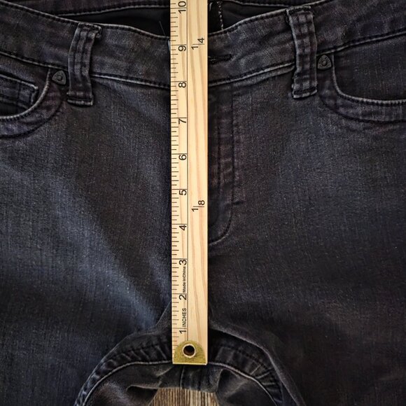 Kut From the Kloth Woman's Straight Leg Jeans Black 12p - Picture 7 of 9